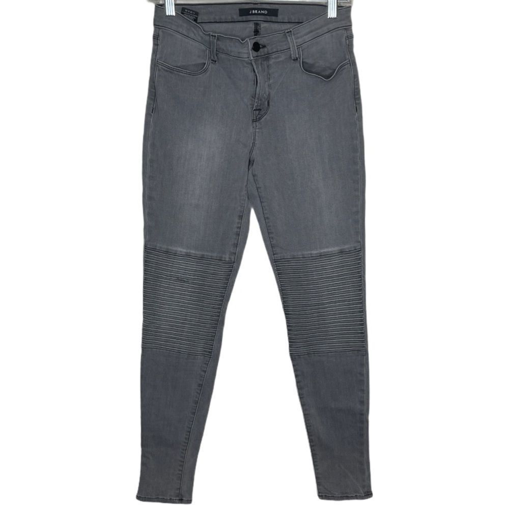 J Brand Nicola Moto Jeans‎ in Onyx